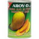 Mangoschijven in Siroop