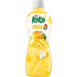 Mango Juice Drink with Nata De Coco