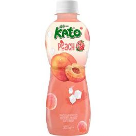 Perziksap met Nata de Coco