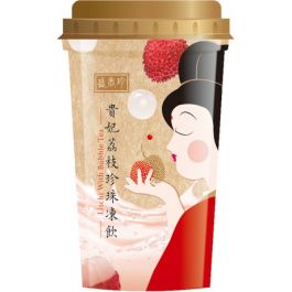 Lychee Jelly Drink with Bubbles