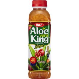 Aloe Vera Getränk Granatapfel