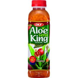 Aloe Vera Getränk Granatapfel
