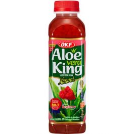 Aloe Vera Getränk Himbeere