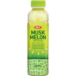 Musk Melon Drink with Aloe