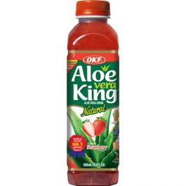 Aloe Vera Getränk Erdbeer