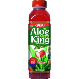 Aloe Vera Getränk Erdbeer