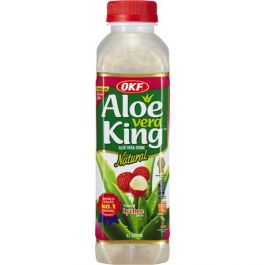 Aloe Vera Getränk Litschi