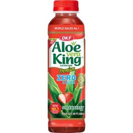 Aloe Vera Getränk Erdbeer