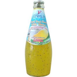 Mango Juice with Basil Seed