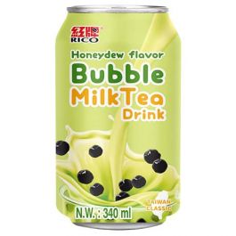 Bubble Milk Tea Drink Honeydew Melon