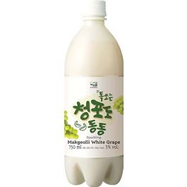 Rice Wine Makgeolli White Grape 5% Alc.