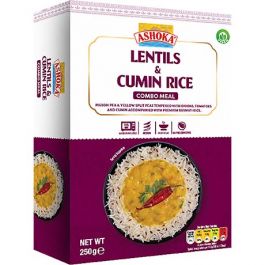Instant Lentils & Cumin Rice