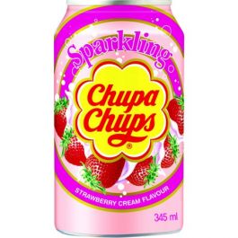 Chupa Chups Drink Strawberry & Cream