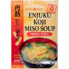 Miso-Suppe Frittierter Tofu Enjuku Koji