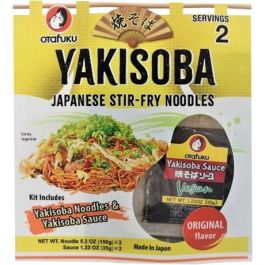 Yakisoba Noedels voor twee Porties