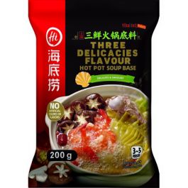 Hot Pot Würze Drei Köstlichkeiten