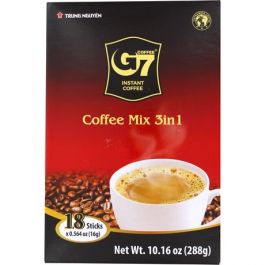 Oploskoffie G7 3 in 1 -18 Zakjes