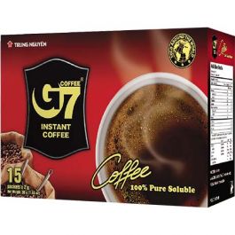 Oploskoffie Puur Zwart G7 - 15 Zakjes