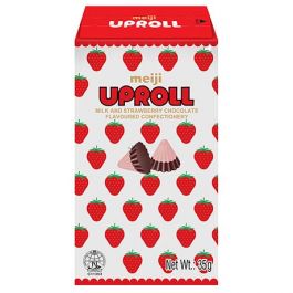 Melk & Aardbei Chocolade Uproll