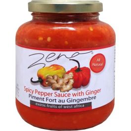 Pittige Peper Saus met Gember