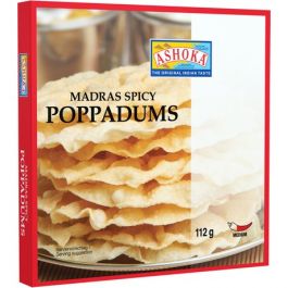 Papadums Madras Spicy