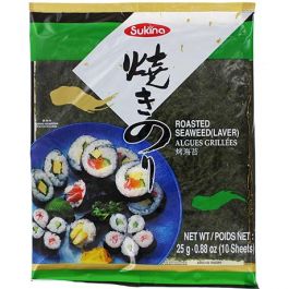 Seaweed Roasted Yaki Sushi Nori White