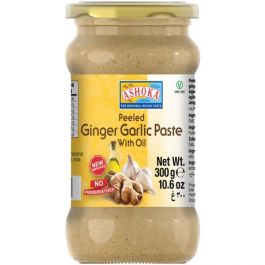 Peeled Ginger Garlic Paste in Oil