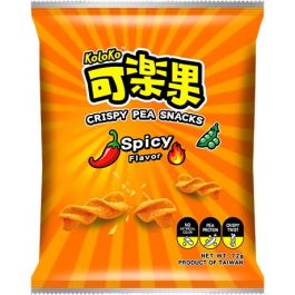 Erbsenchips Scharf