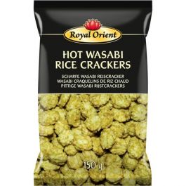 Rijstcrackers Wasabi Scherp
