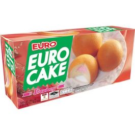 Aardbeiencake