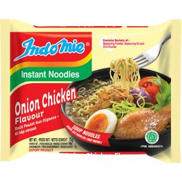Instant Noodles Onion Chicken