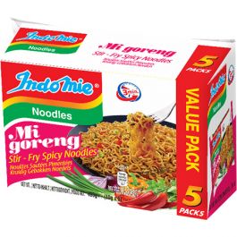 Instant Noedels Mi Goreng Pedas 5-Pack