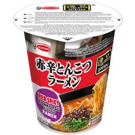 Instant Noodles Ippin Tonkotsu Red Spicy