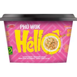 Instant Noodles Beef Pho Wok Bowl