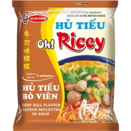 Instant Rice Noodles Beef Ball OR