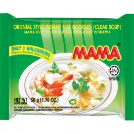 Instant Flat Noodles Clear Soup