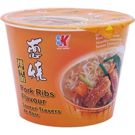 Instant Noedels Spare Rib Kom