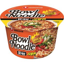 Instant Noodles Chicken Spicy Bowl