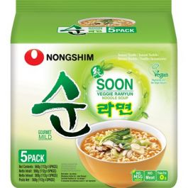 Instant Noedels Soon Veggie 5-Pack