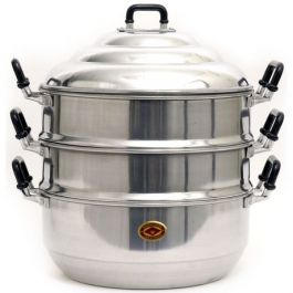 Aluminium Stoompan 28 Cm.