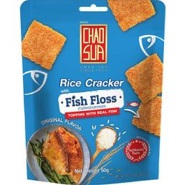 Rice Crackers with Fish Floss