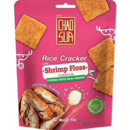 Rice Crackers with Shrimp Floss