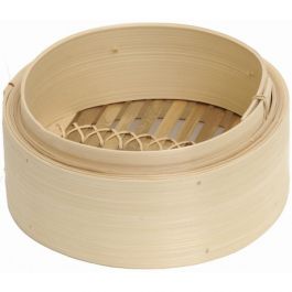 Bamboe Stoommandje 10 Inch