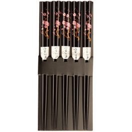 Essstäbchen Japanisch Schwarz