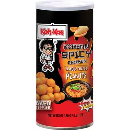 Coated Peanuts Korean Spicy Chicken