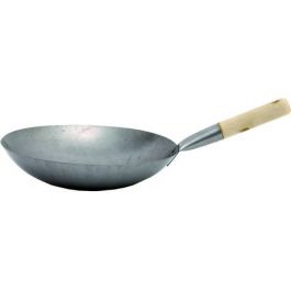 Wok met platte Bodem (13 Inch)