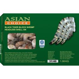 Black Tiger Shrimp HLSO/BL 31/40