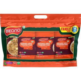 Gemengde Groenten Paratha (Gezinspakket)