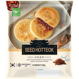 Pannenkoek Zoet met Zaden Koreaan. Stijl