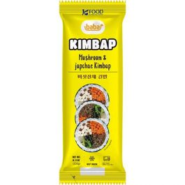 Japchae Kimbap met Paddenstoel
